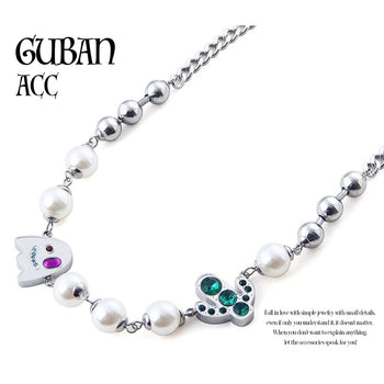 珍珠 圖示 造型 項鍊系列