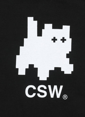 CSW - MELTING SIGNATURE LOGO HALF T T-C1002