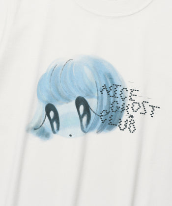 NICEGHOSTCLUB - BIG EYES DOLL TEE [白色]  T-N1022