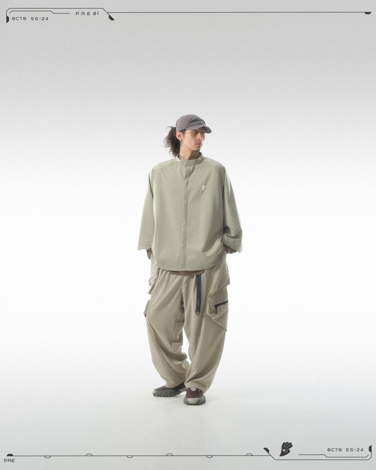 OCTO GAMBOL® - S24 Sukkiri Open Chest T-shirt