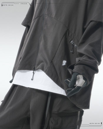 OCTO GAMBOL® - Detachable Sleeves Blazer