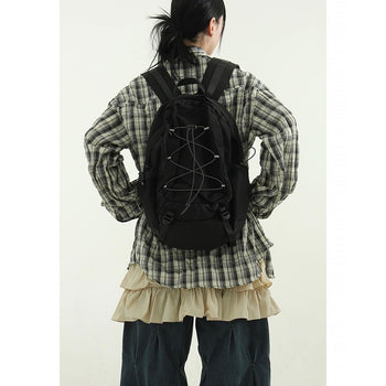 大空間尼龍防水登山包