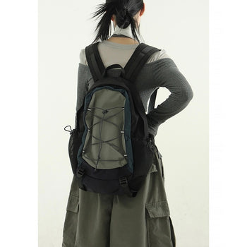 大空間尼龍防水登山包