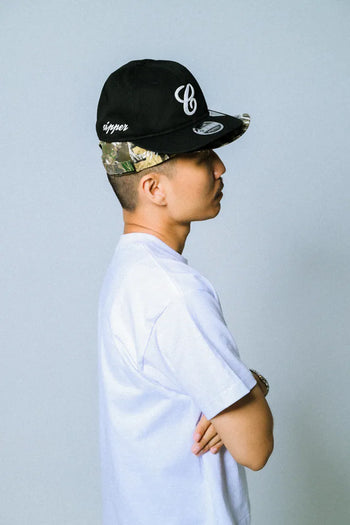 6cRAyon × New Era × ZIPPER 聯名款 Retro Crown 9FIFTY CAP (Black) AC-C227