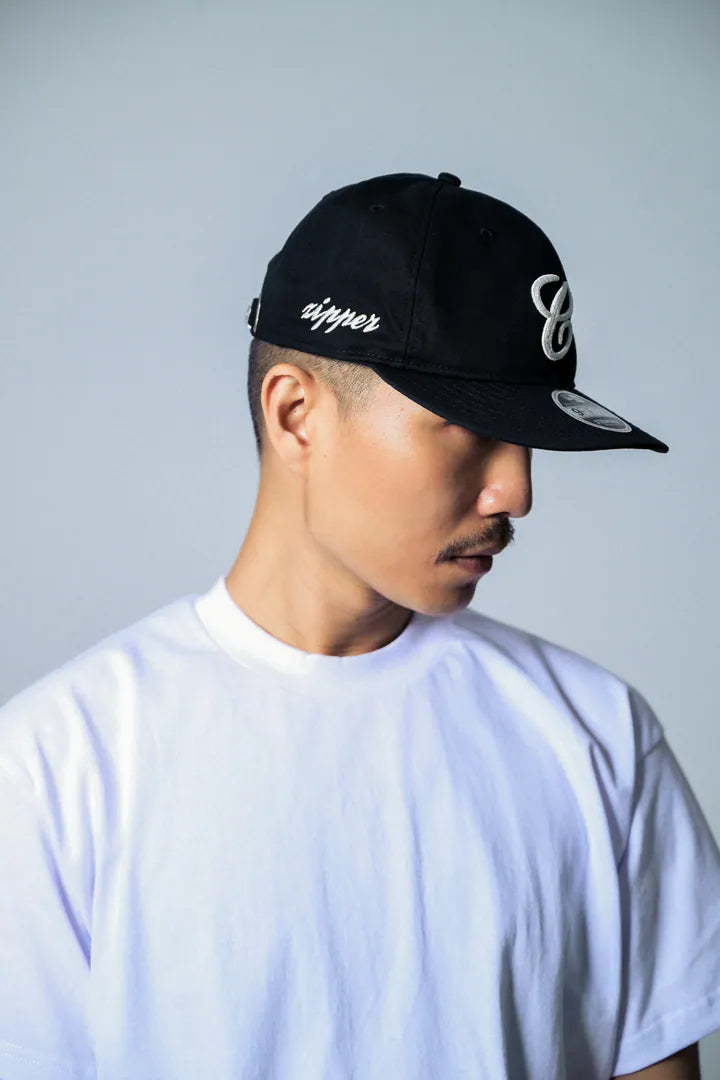6cRAyon × New Era × ZIPPER 聯名款 Retro Crown 9FIFTY CAP (Black) AC-C227