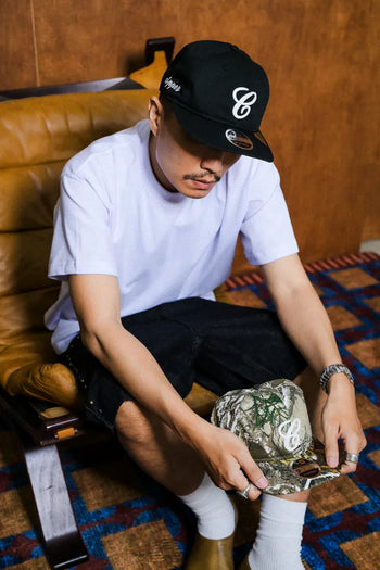 6cRAyon × New Era × ZIPPER 聯名款 Retro Crown 9FIFTY CAP (Black) AC-C227