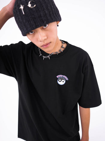 【GUBAN】5th 插畫比賽 龍 原創設計 重磅 寬鬆 短袖 - 太極龍