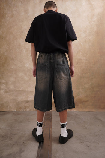 WBI® 24SS WP-01 / WBI Distressed Washed Shorts 七分褲