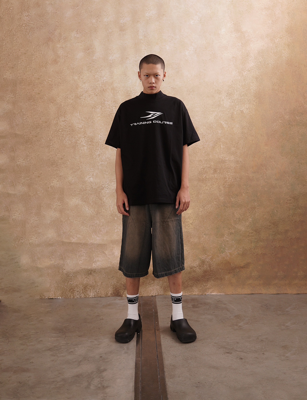 WBI® 24SS WP-01 / WBI Distressed Washed Shorts 七分褲