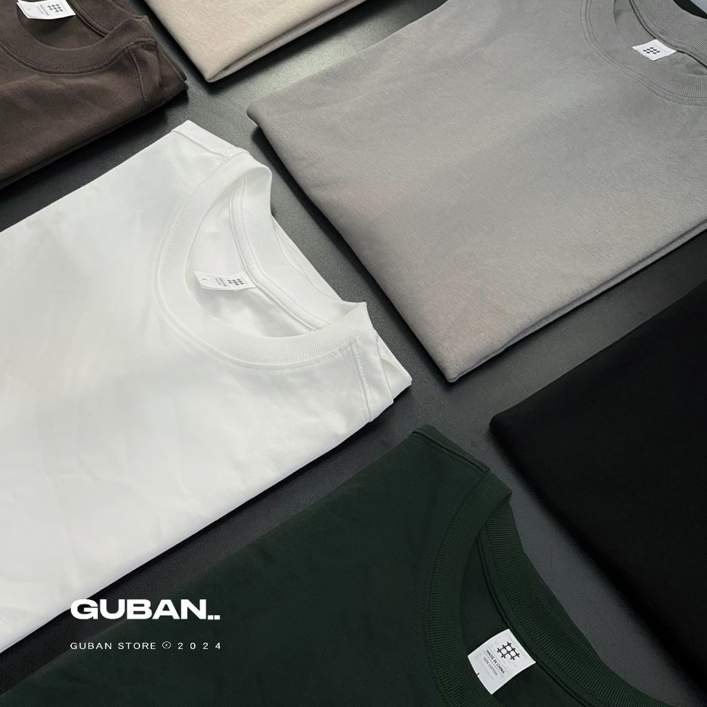 265G 重磅 純色 寬鬆 百搭 休閒 短袖