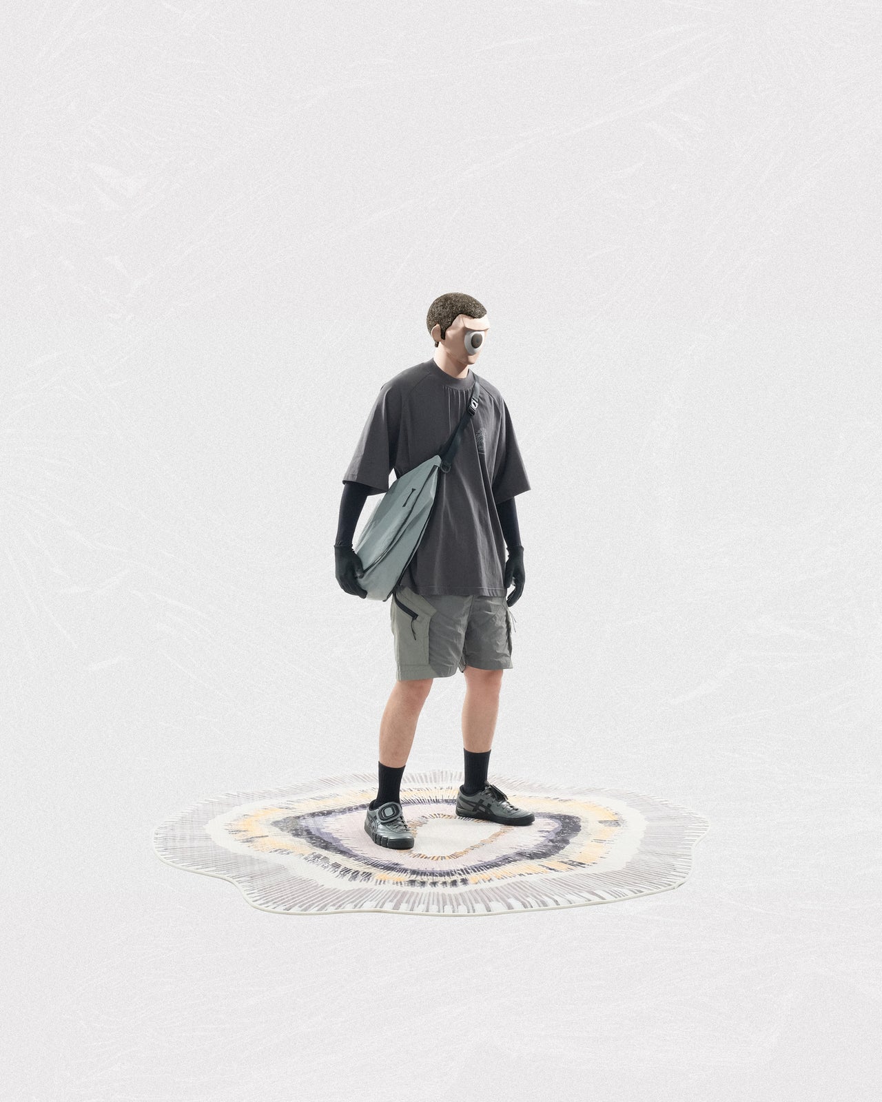 OCTO GAMBOL® - C-02-T1 ROAM Logo Oversized T-shirt