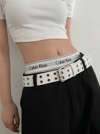 【GUBAN】AC - 8101 "Select" 千禧年 裝飾 朋克 y2k 多孔 皮帶
