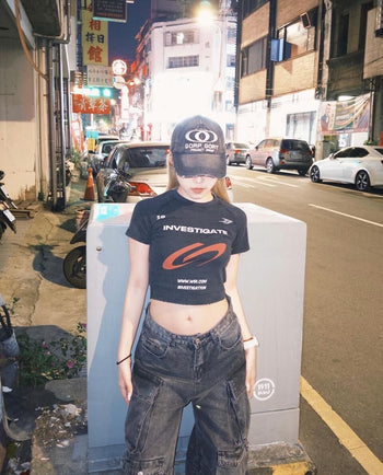 WBI 24SS SMG-01 Underground street sign women's washed 短袖