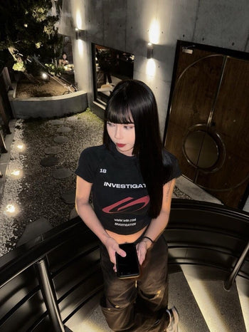 WBI 24SS SMG-01 Underground street sign women's washed 短袖