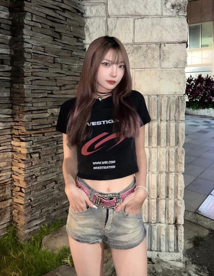 WBI 24SS SMG-01 Underground street sign women's washed 短袖