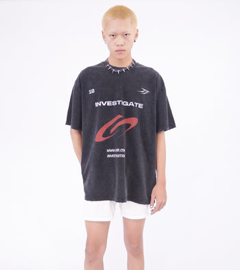 WBI 24SS SM-01 Underground Street Symbol Washed Short 短袖