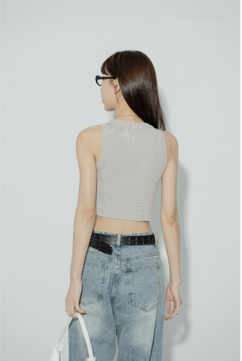 " SIMON " GC-2411 小心機 簍空 針織 背心