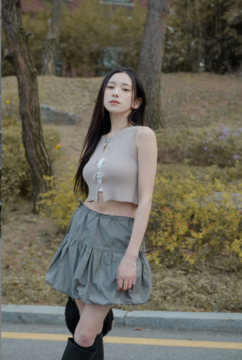 " SIMON " GC-2411 小心機 簍空 針織 背心