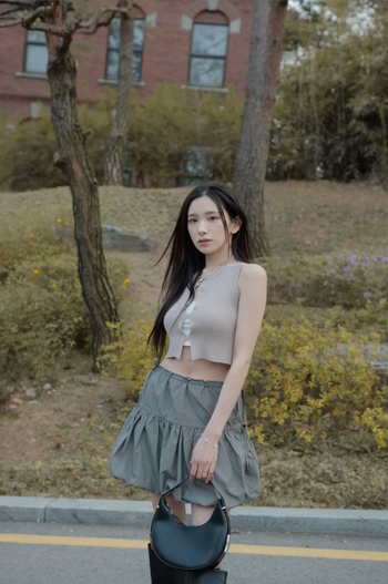 " SIMON " GC-2411 小心機 簍空 針織 背心