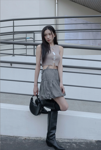 " SIMON " GC-2411 小心機 簍空 針織 背心