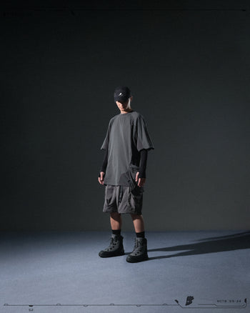 OCTO GAMBOL®️ 06 < S24  Double Splicing Tornado T-shirt >