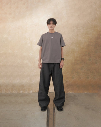 WBI 24SS WL-01 / WBI Data Analysis Division Low-Key Loose-Fit Short-Cropped Tee