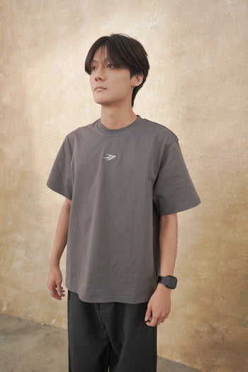 WBI 24SS WL-01 / WBI Data Analysis Division Low-Key Loose-Fit Short-Cropped Tee