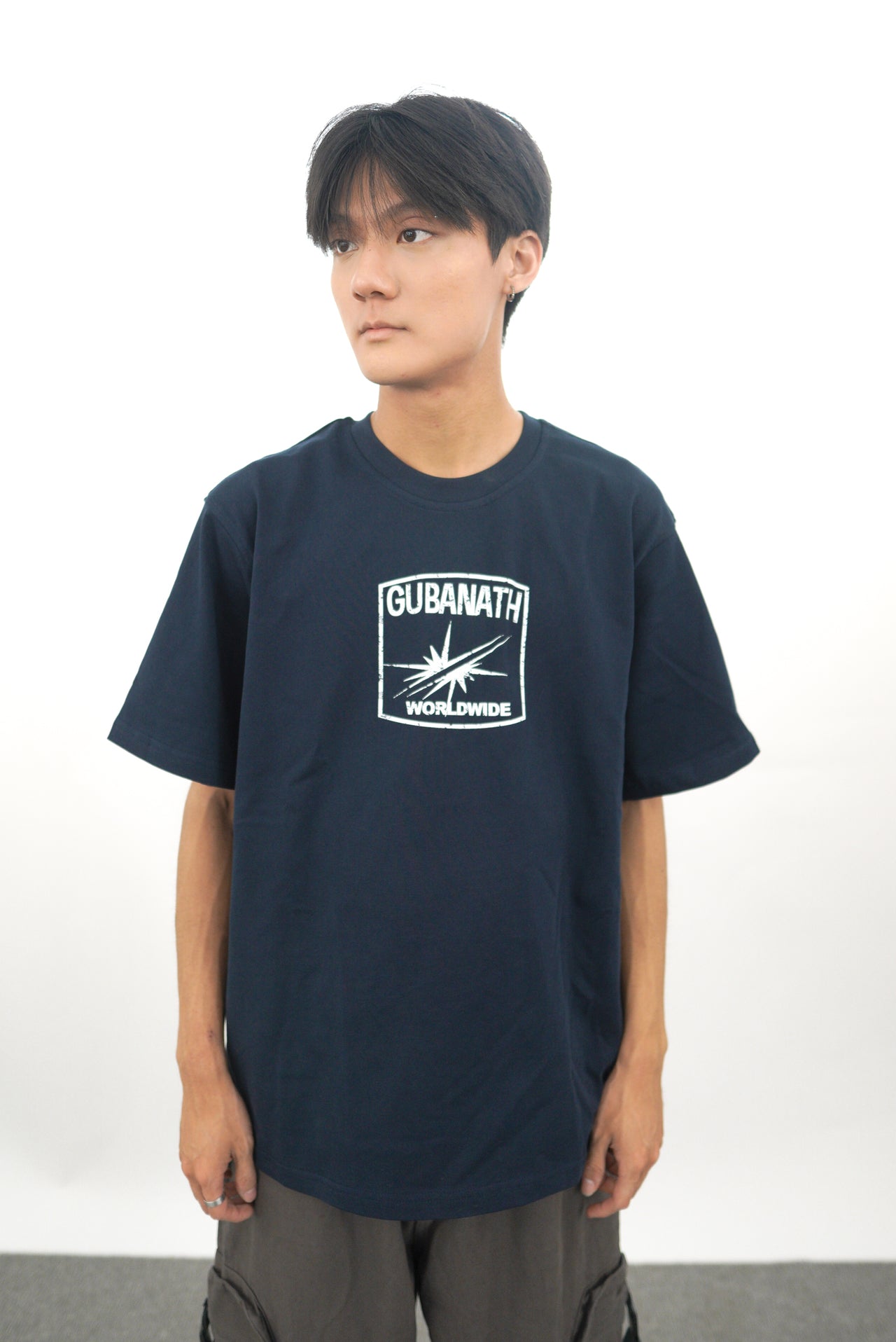 “MADE 𝗚𝘂𝗯𝗮𝗻 " GUBANATH Boxy 寬短 爆炸 斑駁 短袖