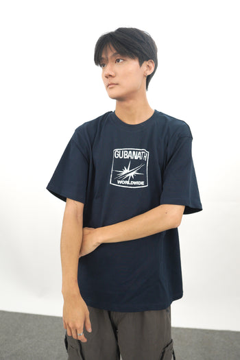 “MADE 𝗚𝘂𝗯𝗮𝗻 " GUBANATH Boxy 寬短 爆炸 斑駁 短袖