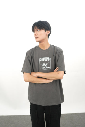 “MADE 𝗚𝘂𝗯𝗮𝗻 " GUBANATH Boxy 寬短 爆炸 斑駁 短袖