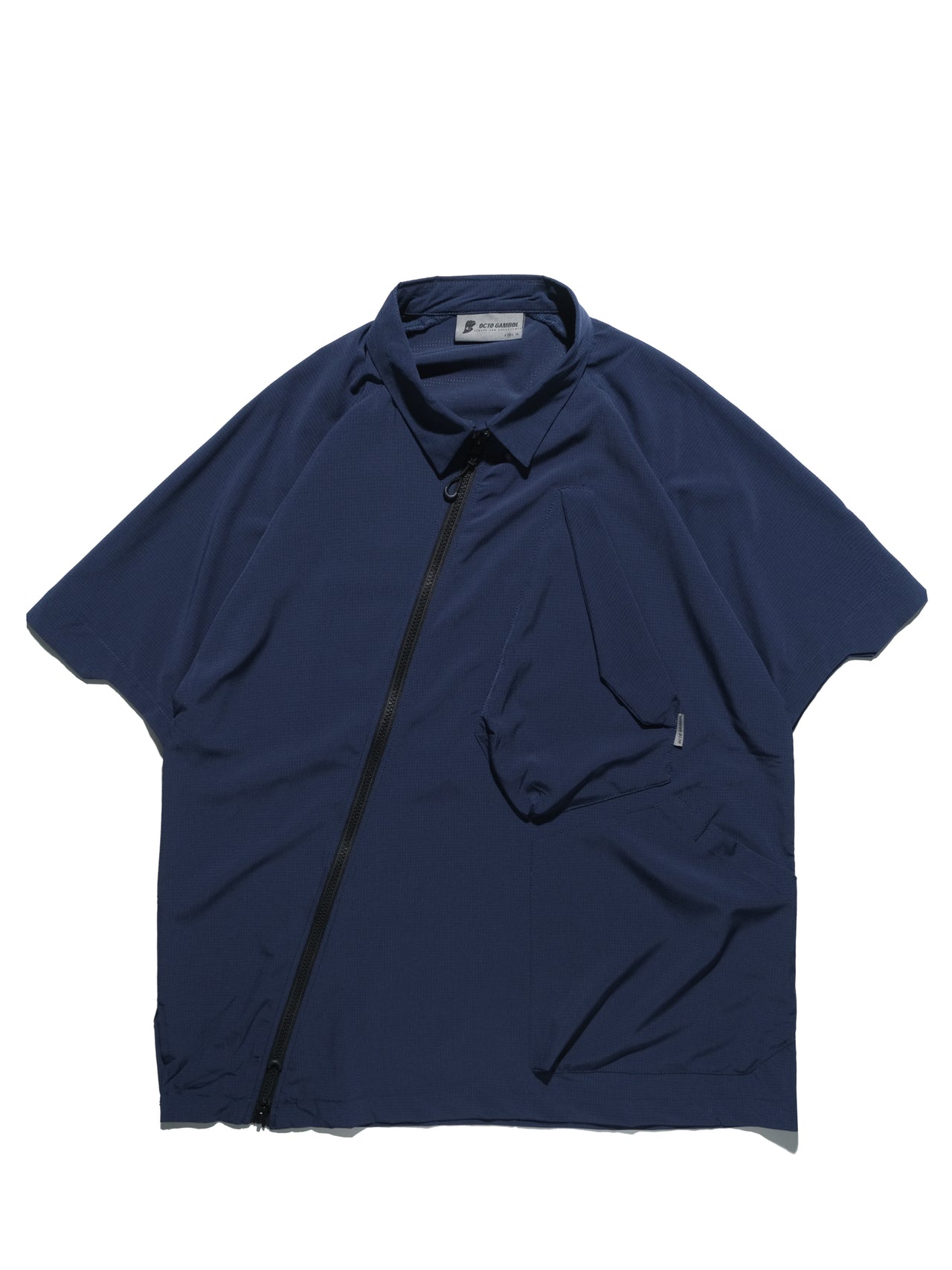 OCTO GAMBOL®< S24 Diagonal Sukkiri Shirt >