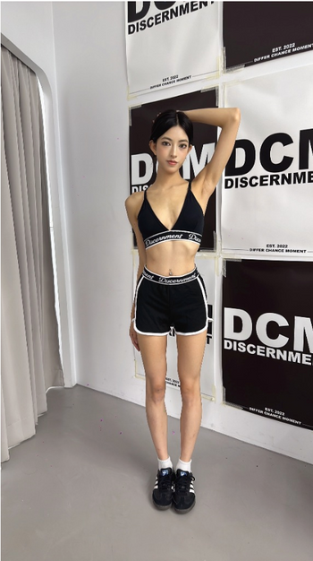 " DCM " 棉質 休閒短褲 內褲 引力帶