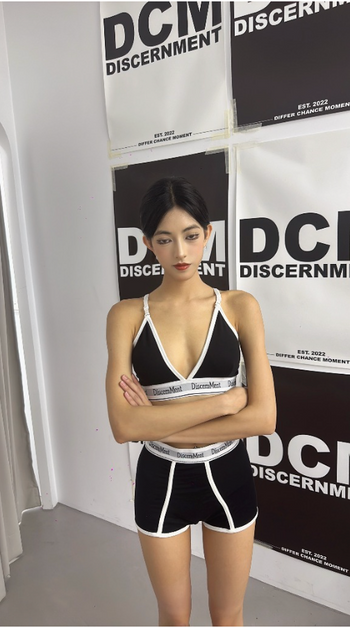 " DCM " 棉質 休閒短褲 內褲 引力帶