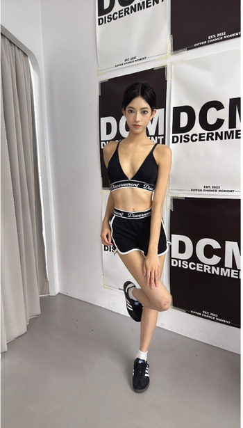 " DCM " 棉質 休閒短褲 內褲 引力帶