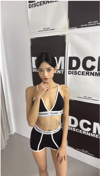 " DCM " 棉質 休閒短褲 內褲 引力帶