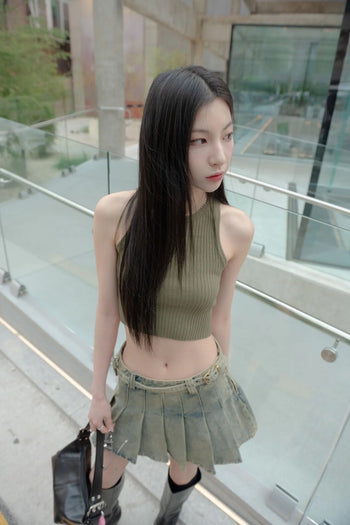 " SIMON "  GC-2414 仿羊絨 坑條 背心