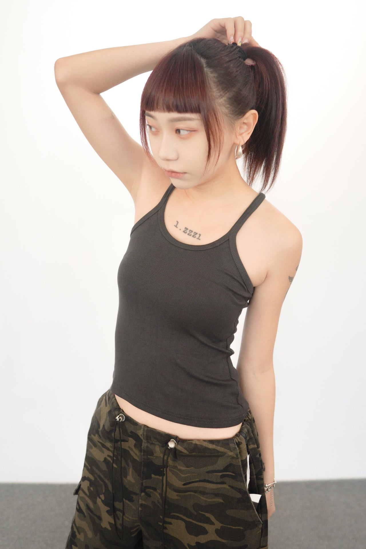 辣妹 美式 吊帶 無袖 優質面料 小背心