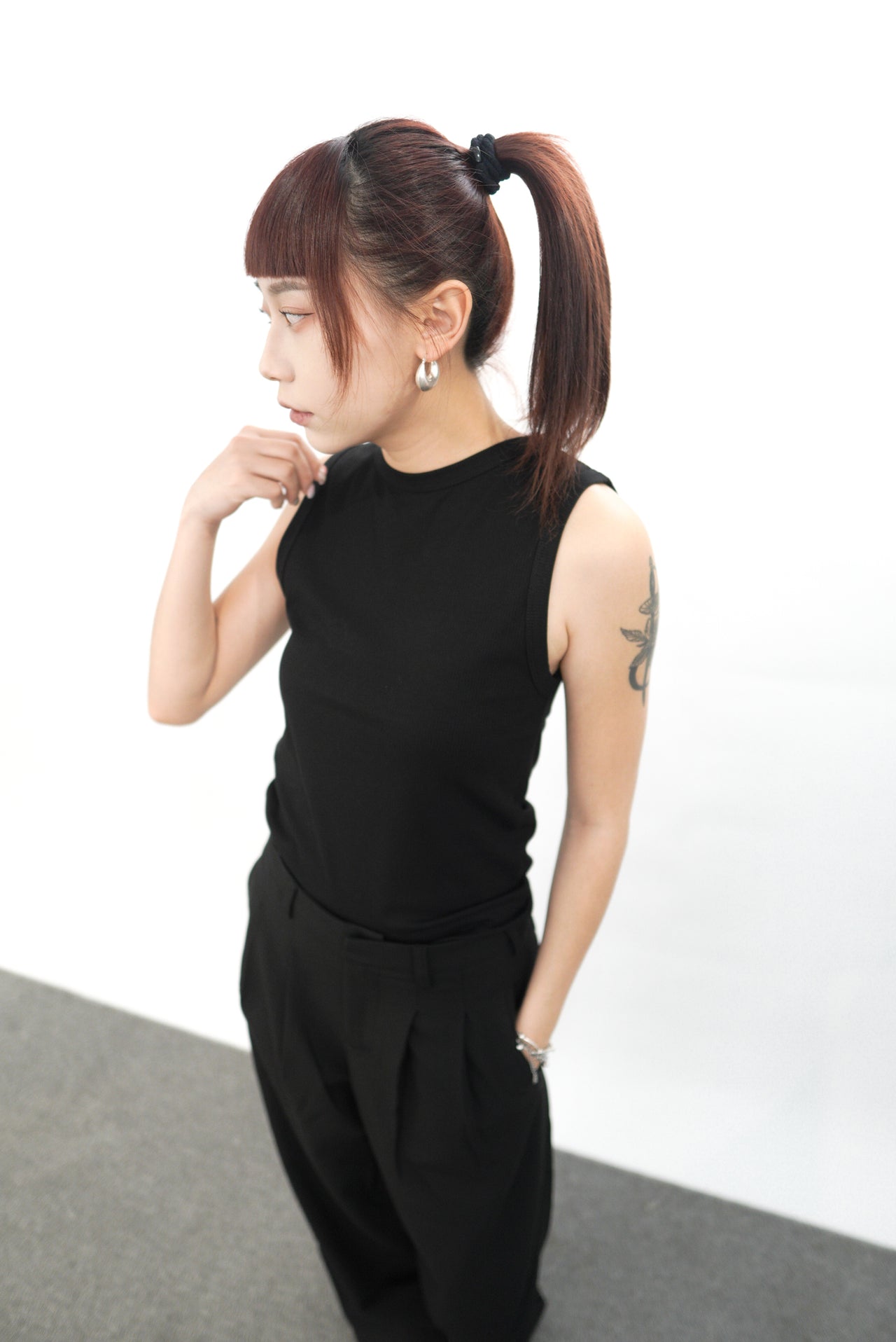 簡約 基礎 工字 修身 背心