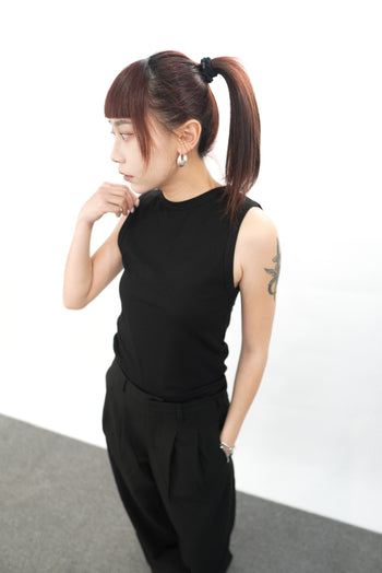 簡約 基礎 工字 修身 背心