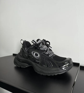 正品 經銷 OldOrder 黑色 厚底 渦輪鞋 跑步鞋 老爹鞋