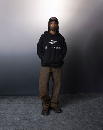 WBI® 24SS UND-02 / The Rebel Series Logo Man Hoodie