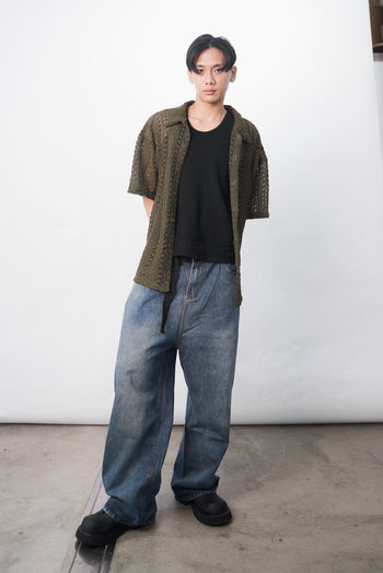 簍空設計 復古百搭 高級感襯衫