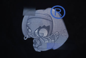 【GUBAN】6th 插畫比賽 校園 215G boxy 長袖上衣 - y3k 上學兔