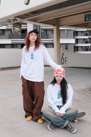 【GUBAN】6th 插畫比賽 校園 215G 長袖上衣 - 日本少女