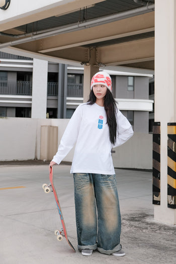 【GUBAN】6th 插畫比賽 校園 215G 長袖上衣 - 日本少女