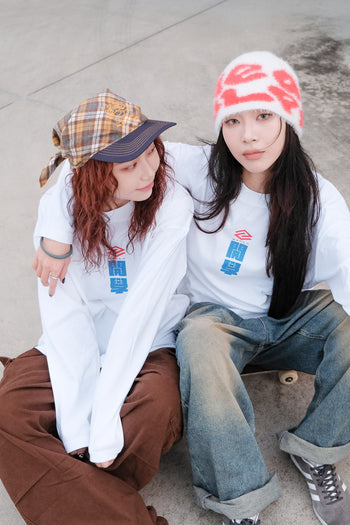 【GUBAN】6th 插畫比賽 校園 215G 長袖上衣 - 日本少女