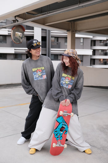 【GUBAN】6th 插畫比賽 校園 260G 長袖上衣 -漫畫男孩