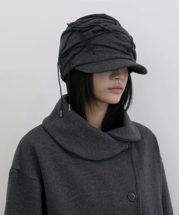 FLARE UP - Soi Draped Cap 垂褶帽 AC-F206 (灰色)