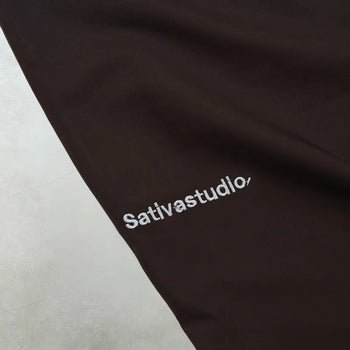 SATIVA STUDIO - DP-02 “Aeroshape” Utility Track Pants - Mocha