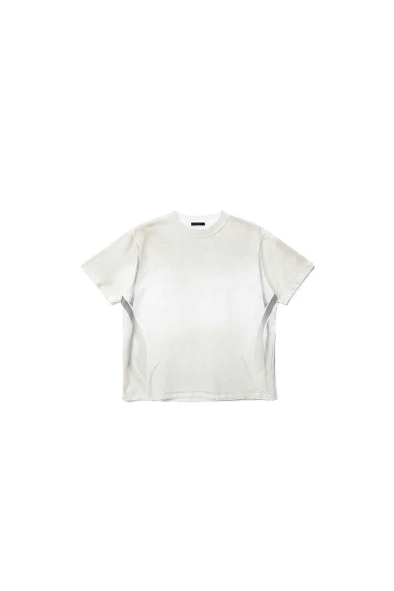 JOBDATASHEET - Distressed Printed Slim Fit Short Sleeve Tee D41